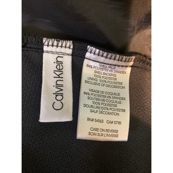 Ladies XL Calvin Klein black coat. - Picture 9 of 16
